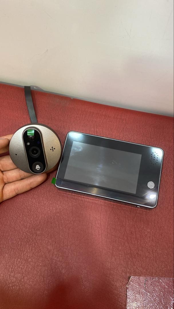 دوربین چشمی درب Wi-Fi C4 اصل | مانیتور 4.3 اینچ، کیفیت 1080p، دید در شب و اتصال وای فای